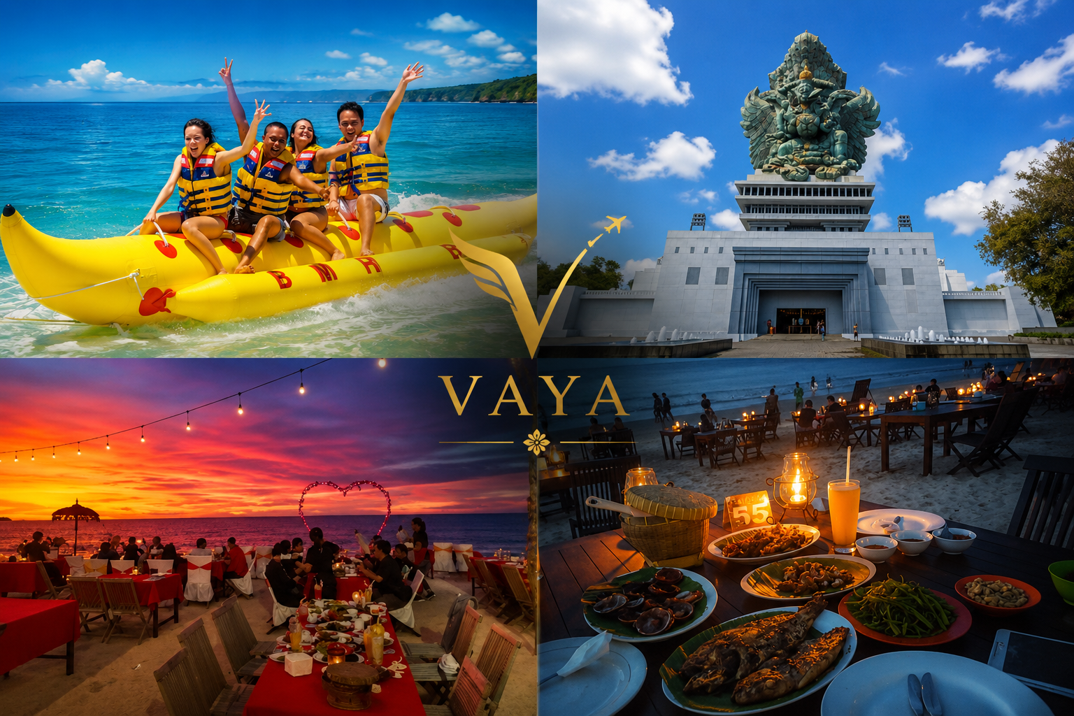 Watersport – Uluwatu Sunset Dinner in Uluwatu