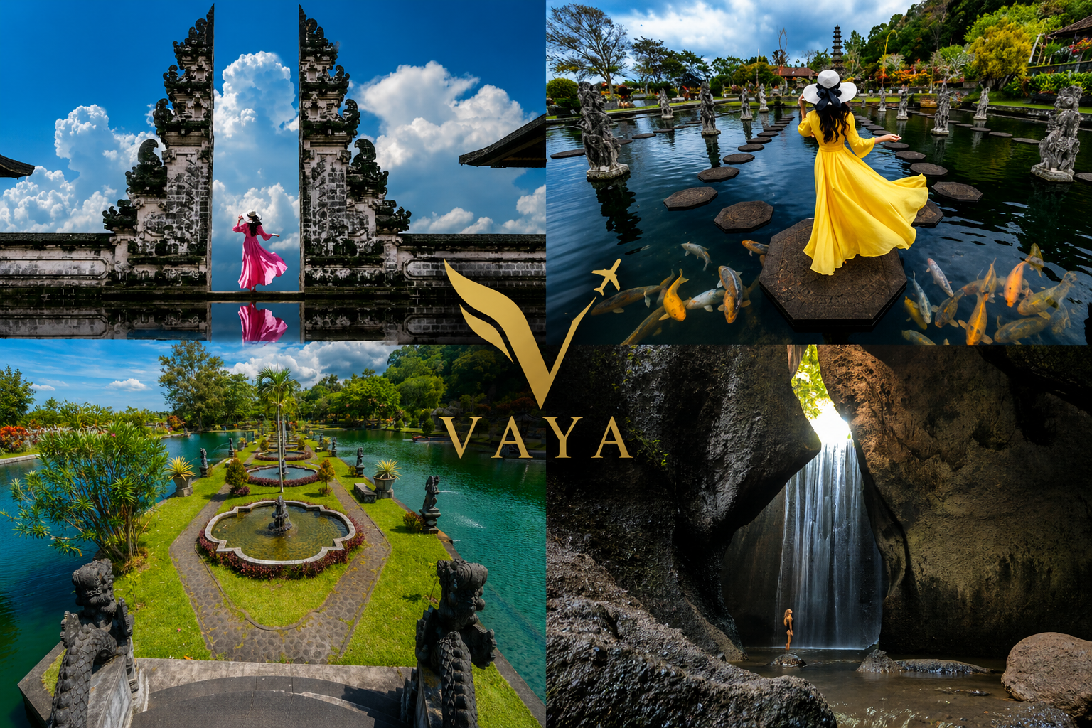 Gate of Heaven & Tukad Cepung Waterfall in Karangasem